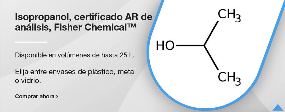 Isopropanol, certificado AR de análisis, Fisher Chemical™